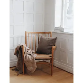 ELVANG Stripes Decke grau