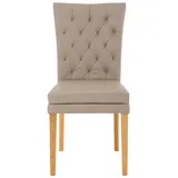 Esszimmerstuhl HOME AFFAIRE "Colorado BESTSELLER Polsterstuhl", grau (taupe), B:46cm H:94,5cm T:59cm, Kunstleder;Microfaser, Stühle, Esszimmerstuhl, Beine in eiche oder nussbaum. Im 2er, 4er oder 6er-Set