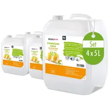Höfer Chemie Zitronensäure 50% flüssig 4 x 5 l
