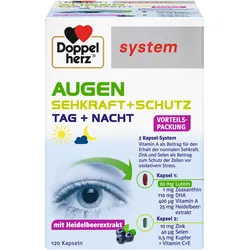 Doppelherz system Augen Sehkraft+Schutz Kapseln