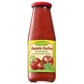 RAPUNZEL Sauce Passata Rustica mit Basilikum 680 g
