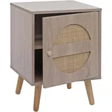 MCW Nachtschrank MCW-M35 40 x 40 x 56 cm Braun