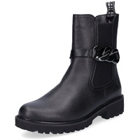 Remonte Glattleder Chelsea Boot schwarz 40.0