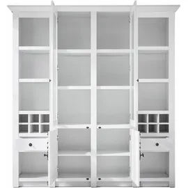 Home Affaire Vitrine California 194 x 45 x 207 cm Weiß