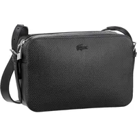Lacoste Chantaco Classics Umhängetasche Leder 24.5 cm schwarz
