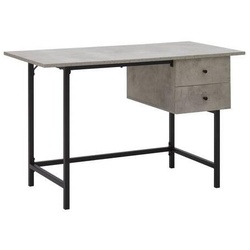 Schreibtisch Donetta Grau MDF ca. 120x60 cm