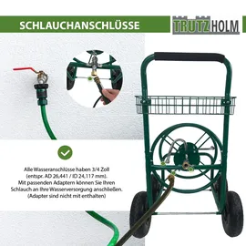Trutzholm Schlauchwagen Premium 92x57x78 cm grün