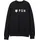 Fox Fleece-Pullover Schwarz 2XL
