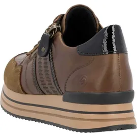 REMONTE Sportliche Schnürschuhe in Braun 37 EU