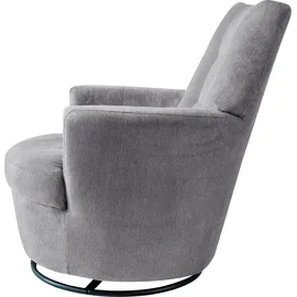 Alina Drehsessel »Yuri« mit Dreh und Wippfunktion, passend zu Hocker Yuri grau