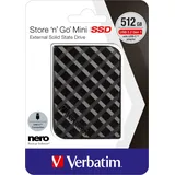 Verbatim Store 'n' Go Mini 512 GB USB 3.2 schwarz 53236