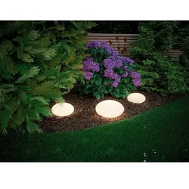 Paulmann Dekoleuchte Kunststoff 35 cm inkl. LED-Lampe weiß