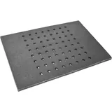 SEZAM Gussrost mit Löchern Ofenrost Ascherost Gußrost Kaminrost passend Kaminofen Tafelrost Rost Ofengitter Feuerrost Kohlerost Eckrost verschiedene Abmessungen (38 x 26 cm (37,5 x 26 cm))