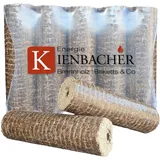 120kg Nestro mit Zugloch im Paket Holzbriketts Laubholz Brenn Kamin Ofen Heiz Holz Gluthalter Nestro Brikett Rund | Energie Kienbacher (12x10kg)