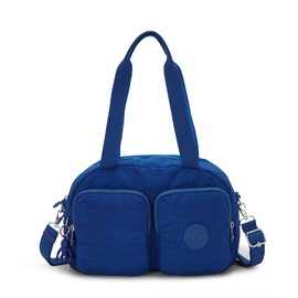 Kipling COOL DEFEA Medium shoulderbag (with Removable shoulderstrap), Deep Sky Blue