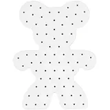 HAMA BEADS Maxi Stick Lochplatte Teddybär 20 x 15,5 cm