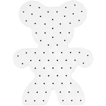 HAMA BEADS Maxi Stick Lochplatte Teddybär 20 x 15,5 cm