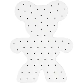 HAMA BEADS Maxi Stick Lochplatte Teddybär 20 x 15,5 cm