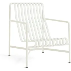 HAY - Palissade Lounge Chair High, cremeweiß