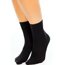 Glamory Feinsöckchen Soft Micro 1 Paar schwarz Einheitsgröße