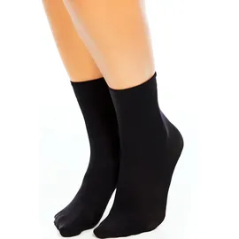 Glamory Feinsöckchen Soft Micro 1 Paar schwarz Einheitsgröße