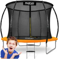 Neo-Sport Gartentrampolin 252 cm Schwarz