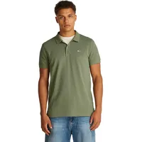 Tommy Jeans Placket Slim Fit Kurzarm-poloshirt Aruba Green L