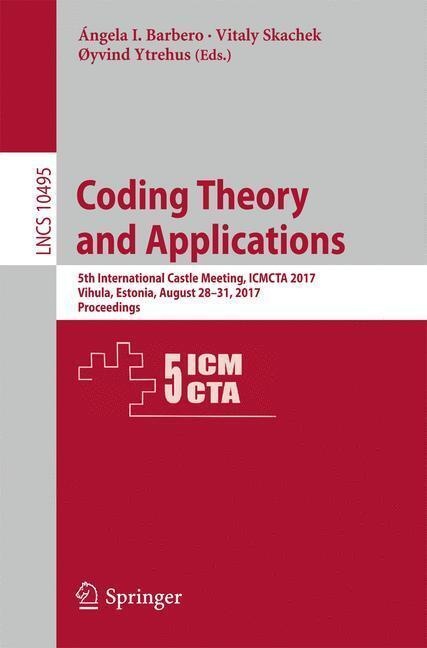 Coding Theory And Applications  Kartoniert (TB)