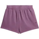 Superdry Damen Sweatshorts in Vintage-Waschung Traubenmarmelade Violett 40 - 38