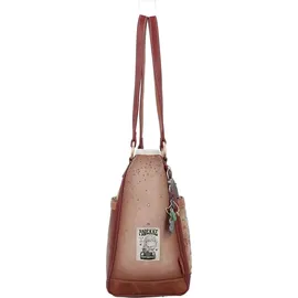 Anekke Peace & Love Schultertasche Polyurethan Khaki