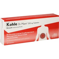 Dr. Gerhard Mann Chem.-pharm.Fabrik GmbH Kohle Dr.Mann 250mg Tablettem