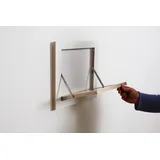Ambivalenz Fläpps Regal Wandregal 40 x 40 cm Weiß