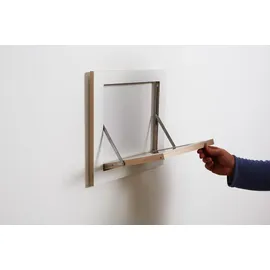 Ambivalenz Fläpps Regal Wandregal 40 x 40 cm Weiß