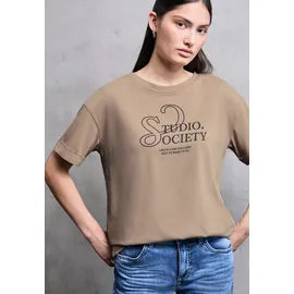 street one studio T-Shirt beige 38