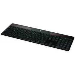 Logitech Wireless Solar Keyboard K750 solarbetrieben und kabellos, elegantes und dünnes Design, Logitech Unifying