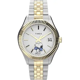Timex Damen Analog Quarz Armbanduhr Peanuts Legacy Bowtie