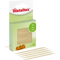 Metaltex Zahnstocher Holz 300 Stück
