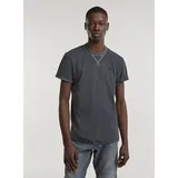 G-Star Nifous R T Kurzarm-T-Shirt Dark Black Garment Dyed L