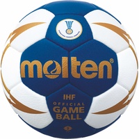 Molten Handball, IHF Wettspielball Blau Gr. 2