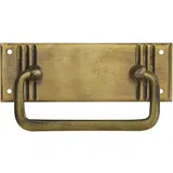 SCHÖRGHOFER & FREHE Hängegriff Landhausstil groß ohne Schlüsselloch liegend patiniert