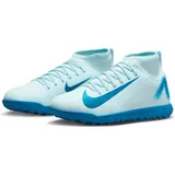 Nike Jr. Mercurial Superfly 10 Club TF High-Top-Fußballschuh (jüngere/ältere Kinder Fussball-Kunstrasenschuhe Glacier blue/black 38