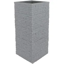Säulentopf 60cm Blumentopf Blumenkübel Pflanzkübel Blumenkasten Ziegel Optik