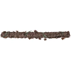 Mendler Windschutz 500 x 100 cm Braun Kunststoff