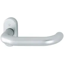 HOPPE PT-Drücker-Halbgarnitur Paris E138GF/55 ov.,VK10 Edelstahl matt