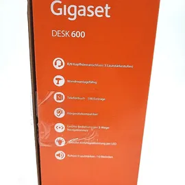 Gigaset DESK 600 Telefon Schwarz