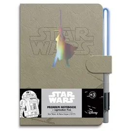 Grupo Erik Notizbuch Star Wars A5 mit Stift Blau