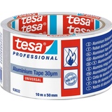 Tesa Aluminiumklebeband Univ.63632 m.Liner L.10m B.50mm Rl.TESA