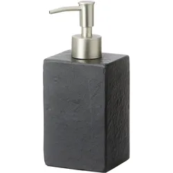 Seifenspender Loki aus Stein in Anthrazit