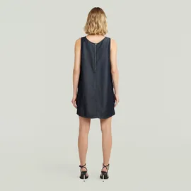 G-Star Lightweight Shift Cargo Kleid Blau XS