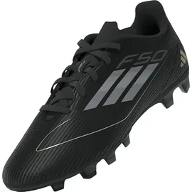 adidas F50 Club Kids FxG Core Black / Iron Metallic / Gold Metallic 32